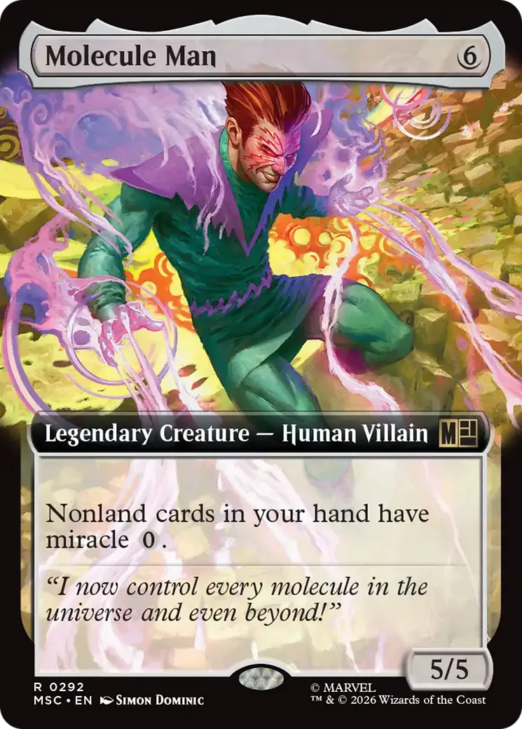 Molecule Man — Marvel Super Heroes Commander — Magic: The Gathering