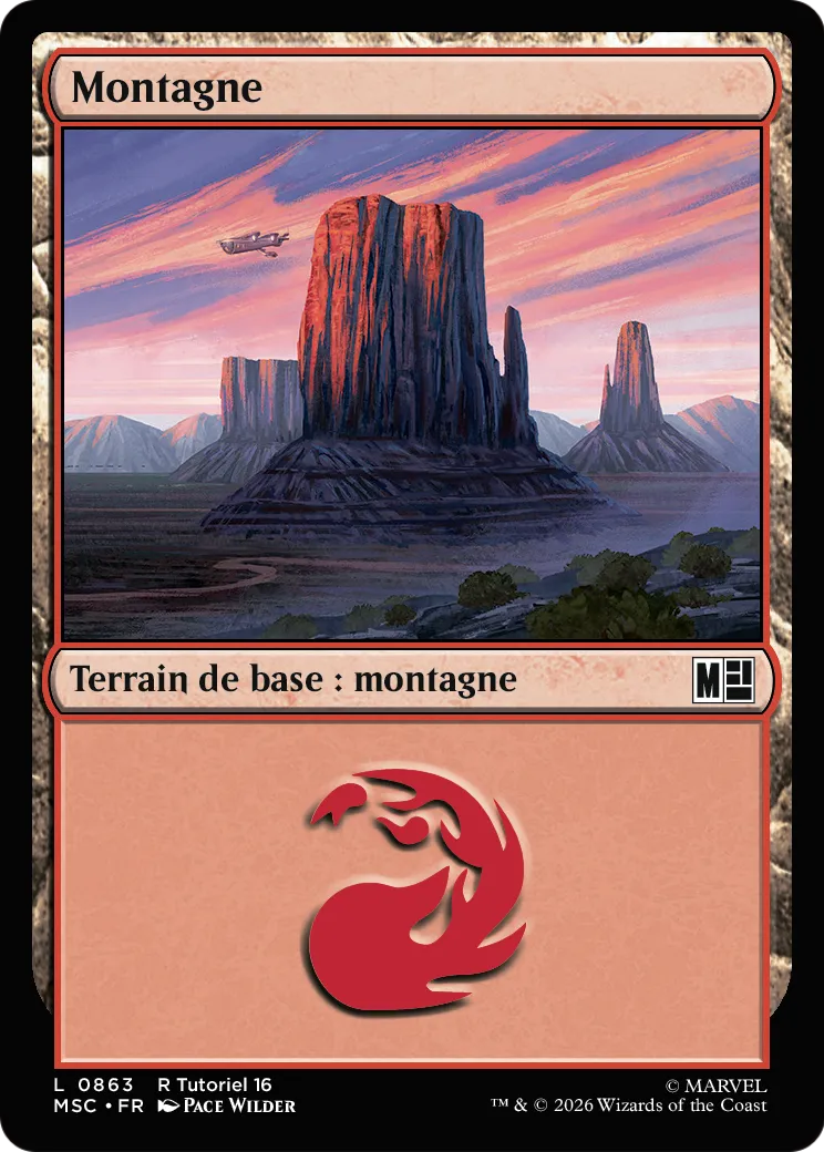Montagne — Marvel Super Heroes Commander — Magic: The Gathering