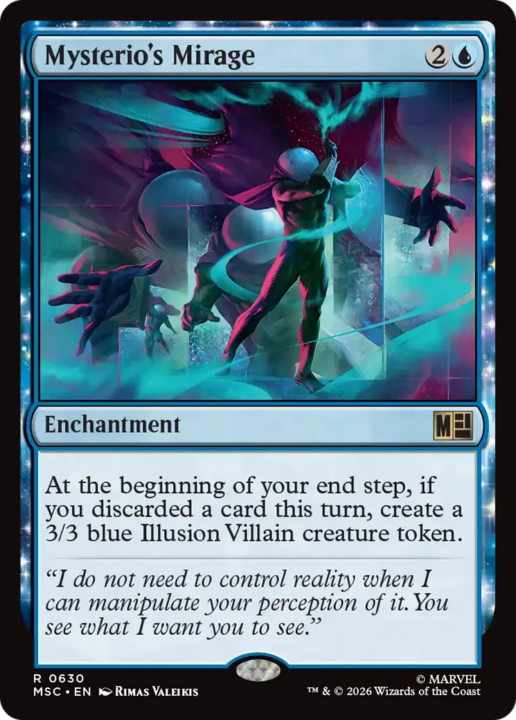 Mysterio's Mirage — Marvel Super Heroes Commander — Magic: The Gathering