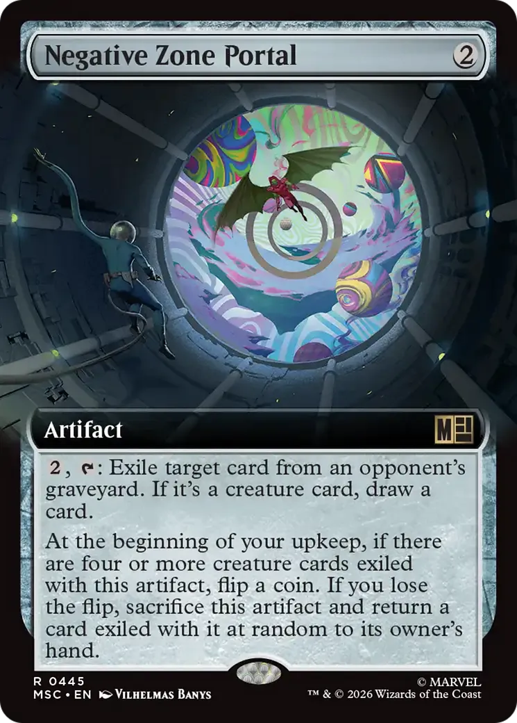 Negative Zone Portal — Marvel Super Heroes Commander — Magic: The Gathering