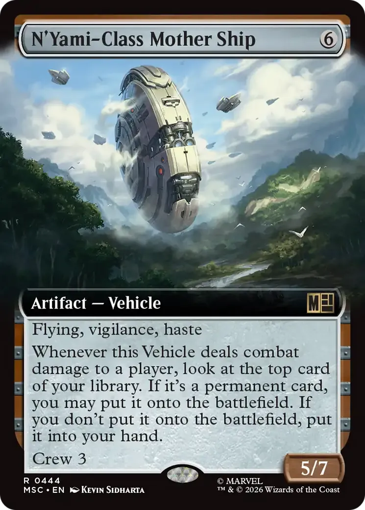 N'Yami-Class Mother Ship — Marvel Super Heroes Commander — Magic: The Gathering