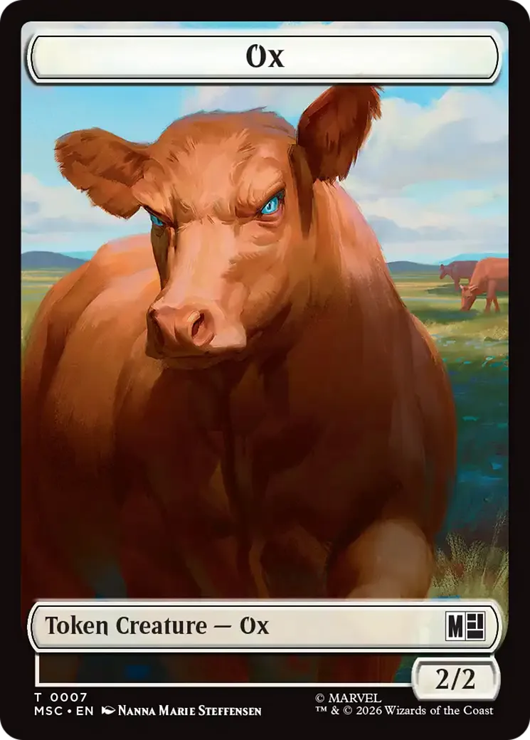 Ox — Marvel Super Heroes Commander — Magic: The Gathering