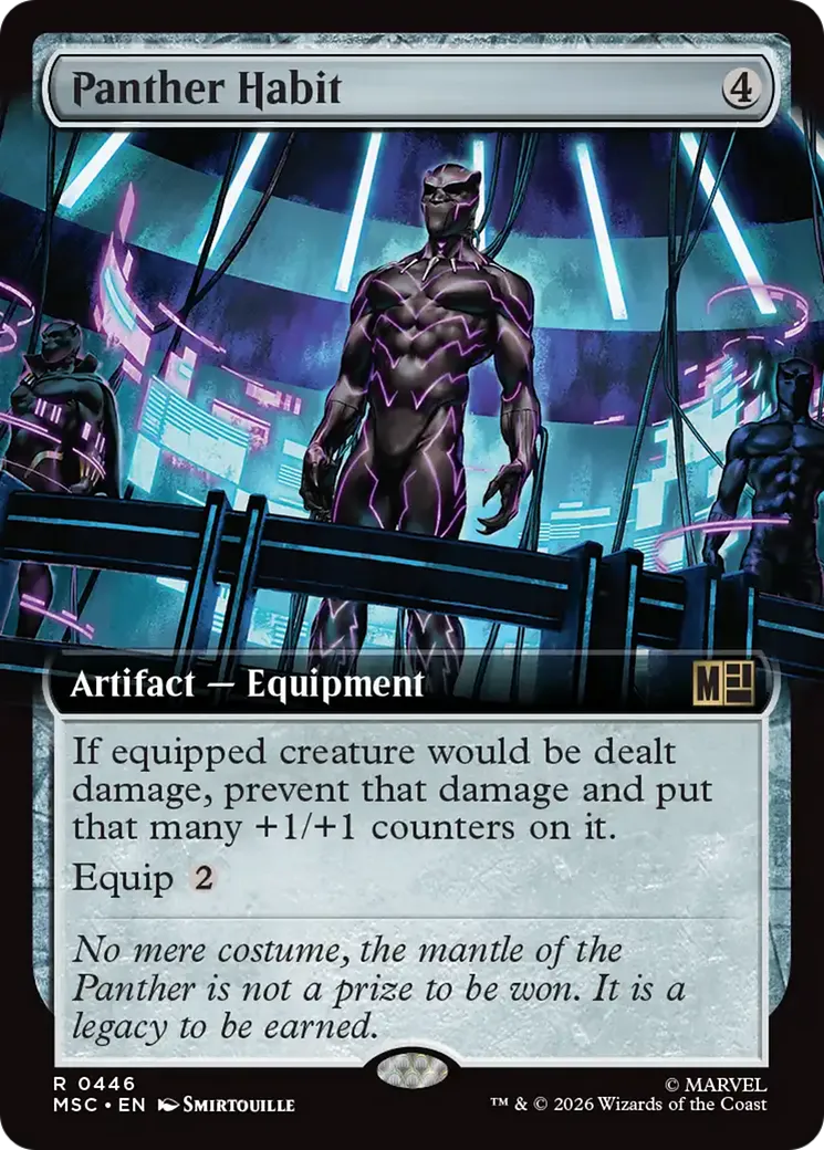 Panther Habit — Marvel Super Heroes Commander — Magic: The Gathering
