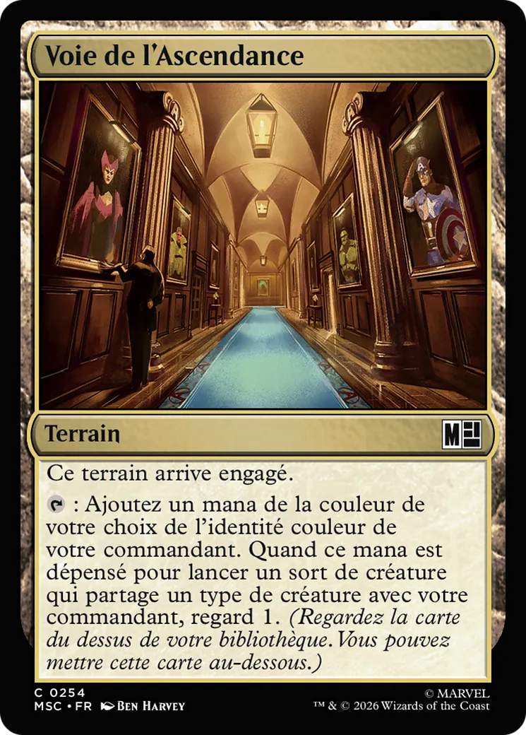 Voie de l'Ascendance — Marvel Super Heroes Commander — Magic: The Gathering
