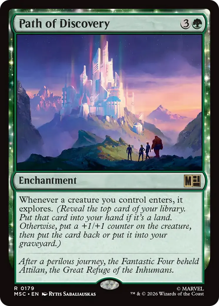Path of Discovery — Marvel Super Heroes Commander — Magic: The Gathering