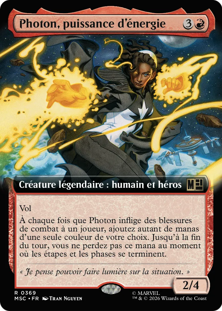 Photon, puissance d'énergie — Marvel Super Heroes Commander — Magic: The Gathering