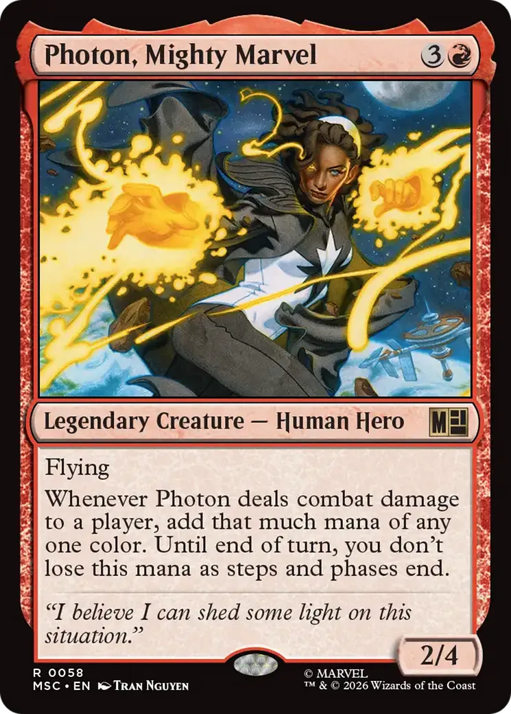 Photon, puissance d'énergie — Marvel Super Heroes Commander — Magic: The Gathering