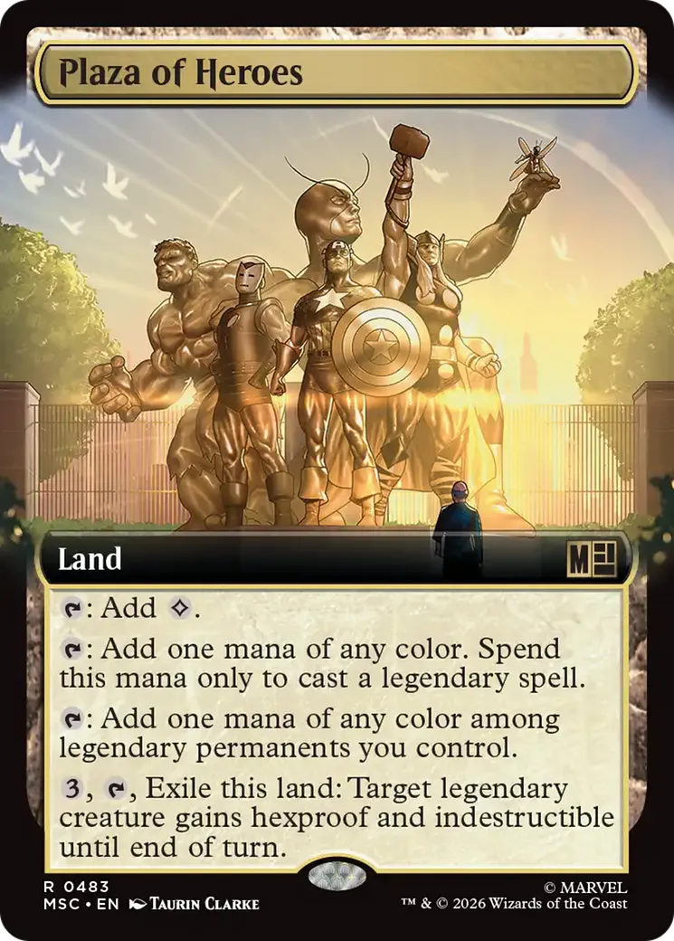 Esplanade des héros — Marvel Super Heroes Commander — Magic: The Gathering