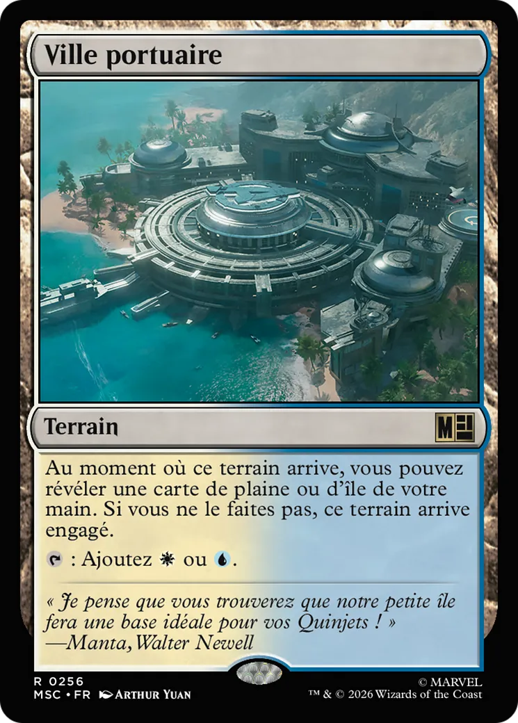 Ville portuaire — Marvel Super Heroes Commander — Magic: The Gathering
