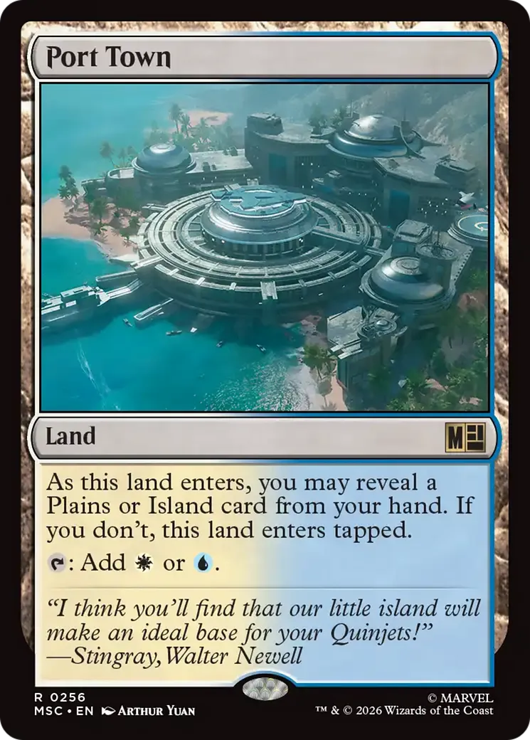 Ville portuaire — Marvel Super Heroes Commander — Magic: The Gathering