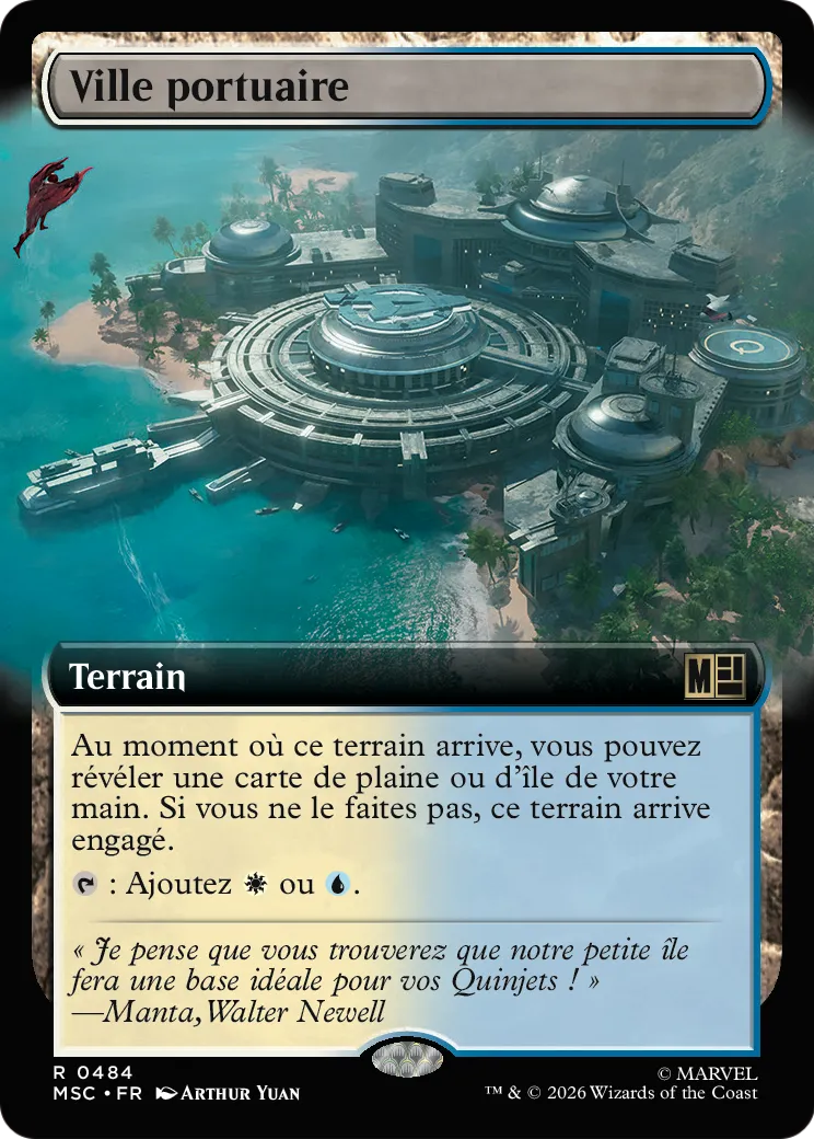 Ville portuaire — Marvel Super Heroes Commander — Magic: The Gathering
