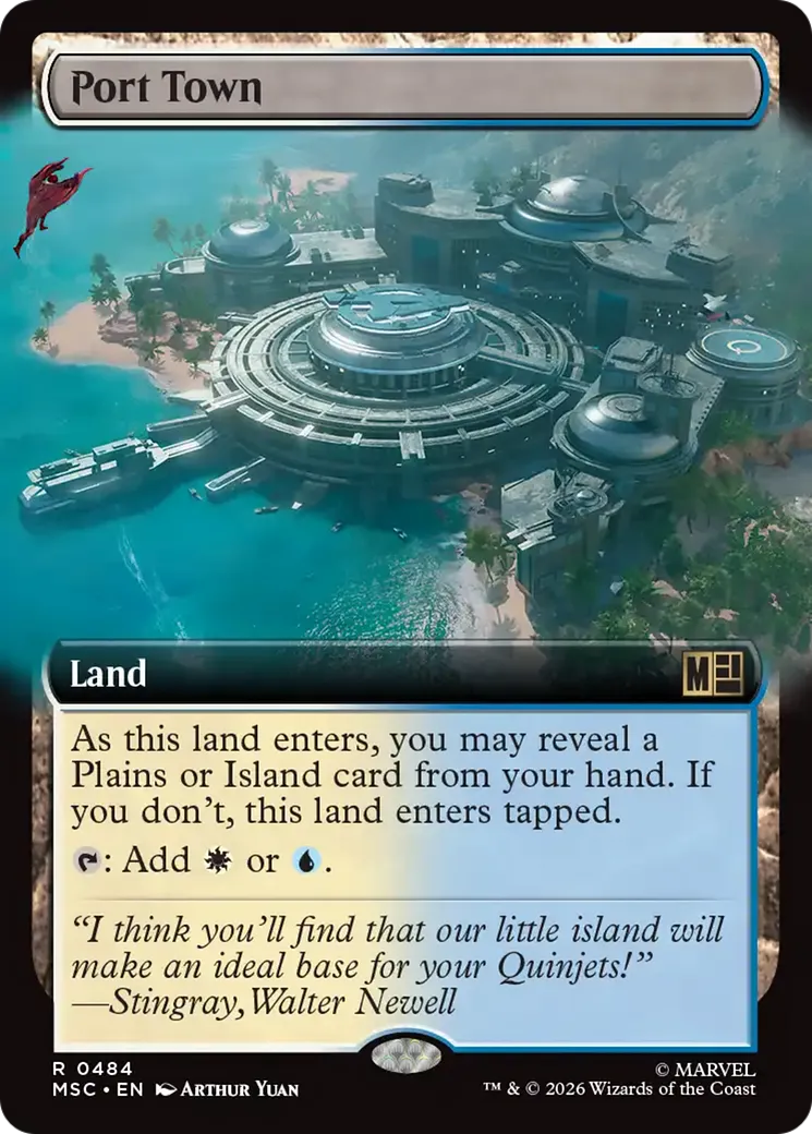 Port Town — Marvel Super Heroes Commander — Magic: The Gathering