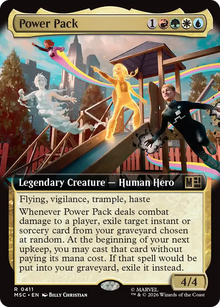 Power Pack — Marvel Super Heroes Commander — Magic: The Gathering