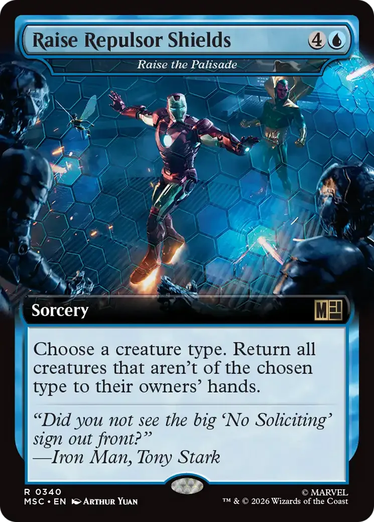Raise the Palisade — Marvel Super Heroes Commander — Magic: The Gathering