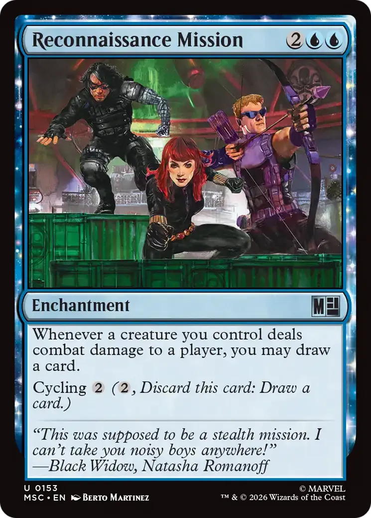 Reconnaissance Mission — Marvel Super Heroes Commander — Magic: The Gathering