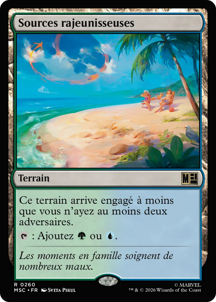 Sources rajeunisseuses — Marvel Super Heroes Commander — Magic: The Gathering