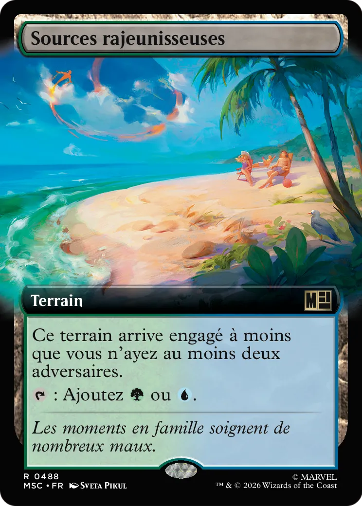 Sources rajeunisseuses — Marvel Super Heroes Commander — Magic: The Gathering
