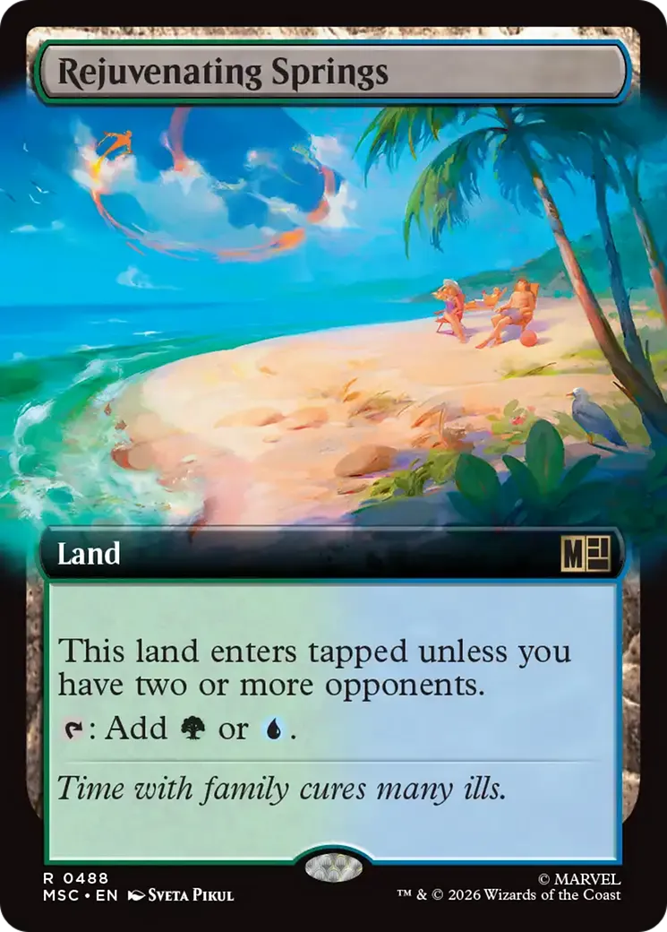 Rejuvenating Springs — Marvel Super Heroes Commander — Magic: The Gathering