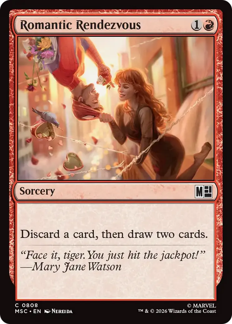 Rendez-vous romantique — Marvel Super Heroes Commander — Magic: The Gathering