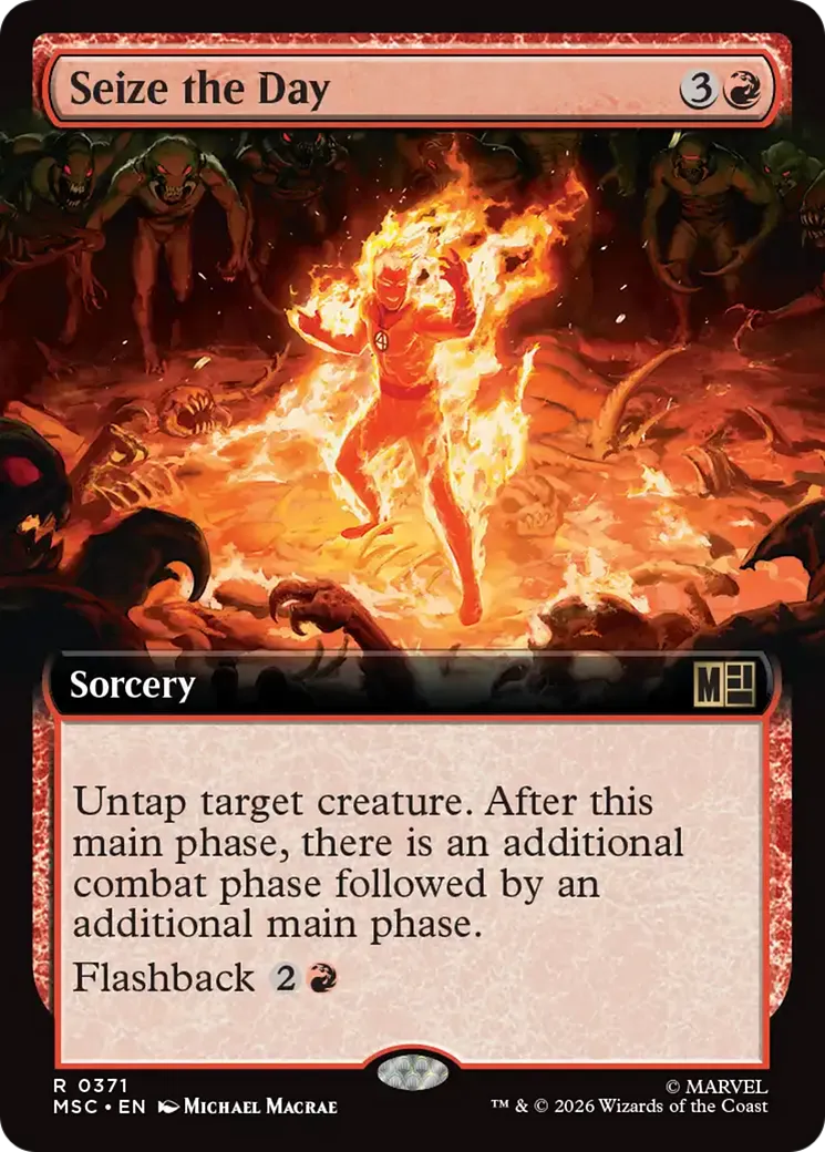 Seize the Day — Marvel Super Heroes Commander — Magic: The Gathering