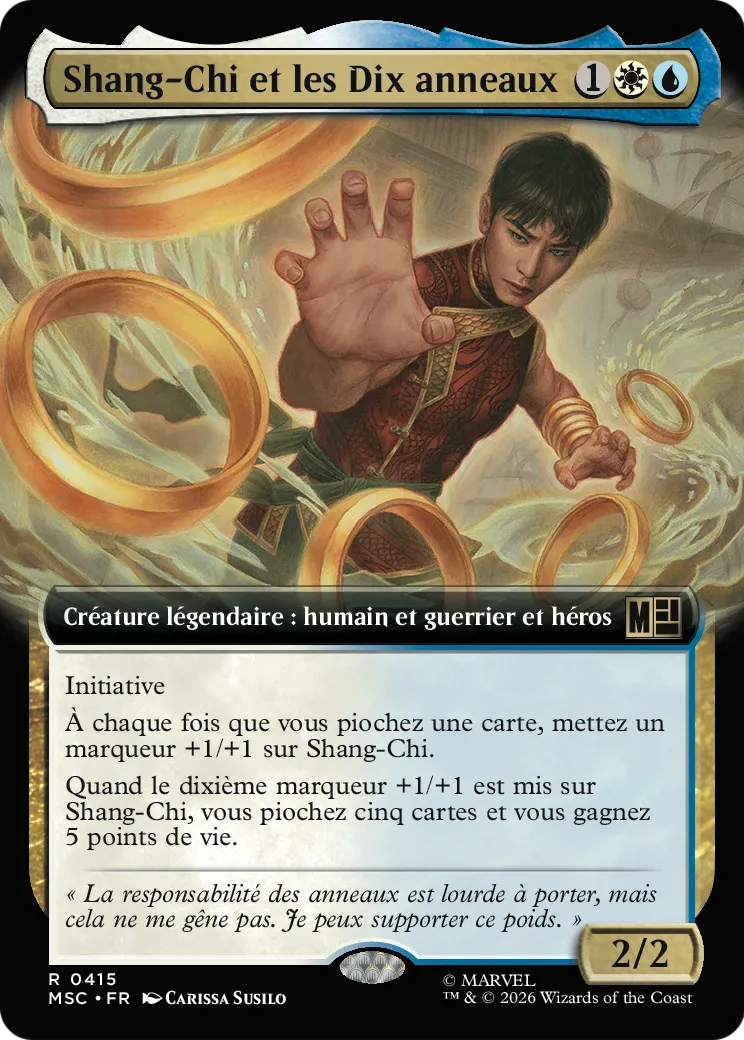 Shang-Chi et les Dix anneaux — Marvel Super Heroes Commander — Magic: The Gathering