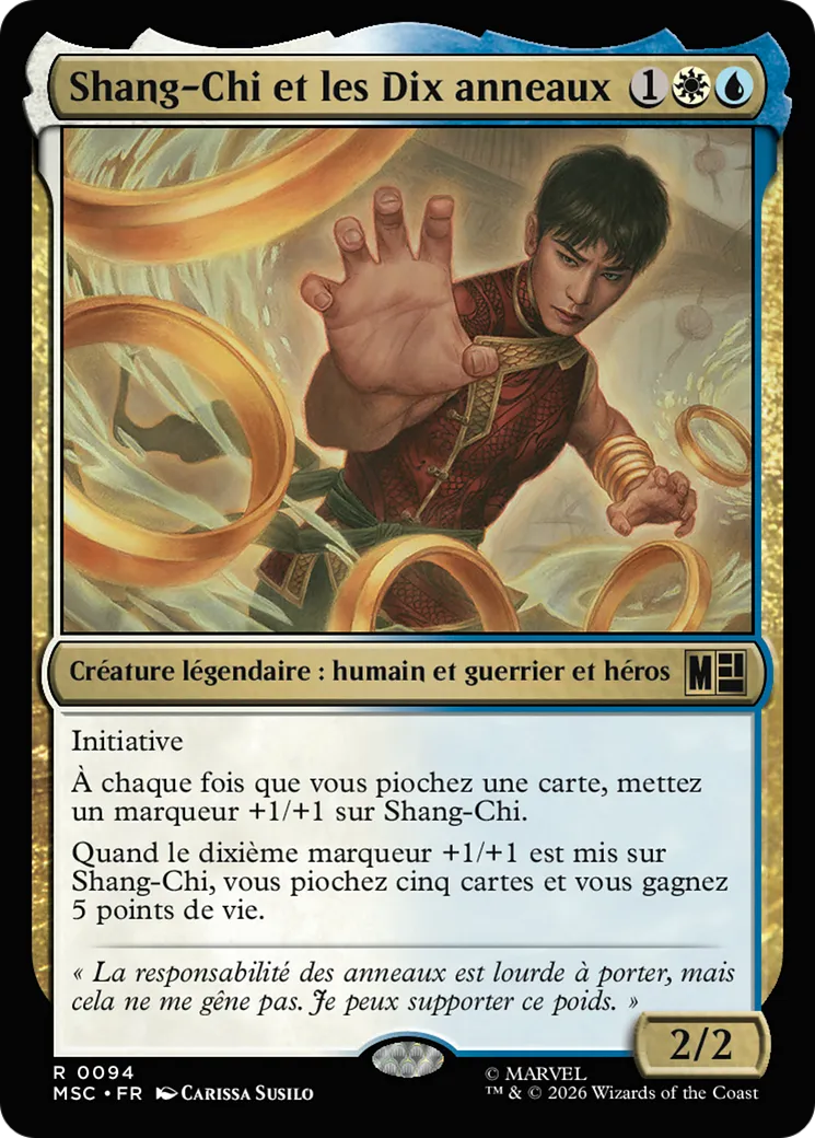 Shang-Chi et les Dix anneaux — Marvel Super Heroes Commander — Magic: The Gathering