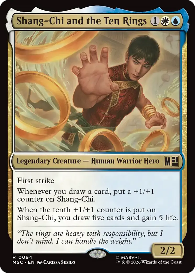 Shang-Chi et les Dix anneaux — Marvel Super Heroes Commander — Magic: The Gathering