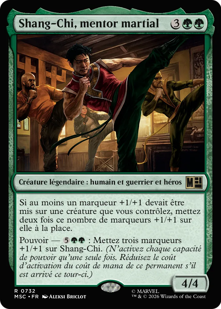Shang-Chi, mentor martial — Marvel Super Heroes Commander — Magic: The Gathering
