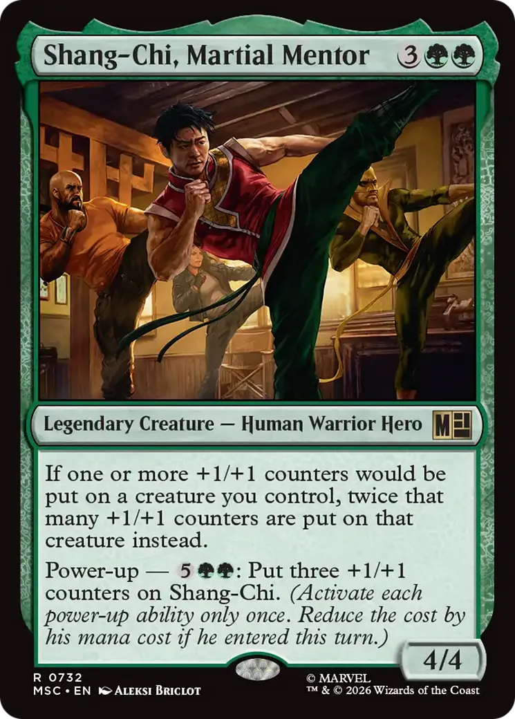 Shang-Chi, Martial Mentor — Marvel Super Heroes Commander — Magic: The Gathering