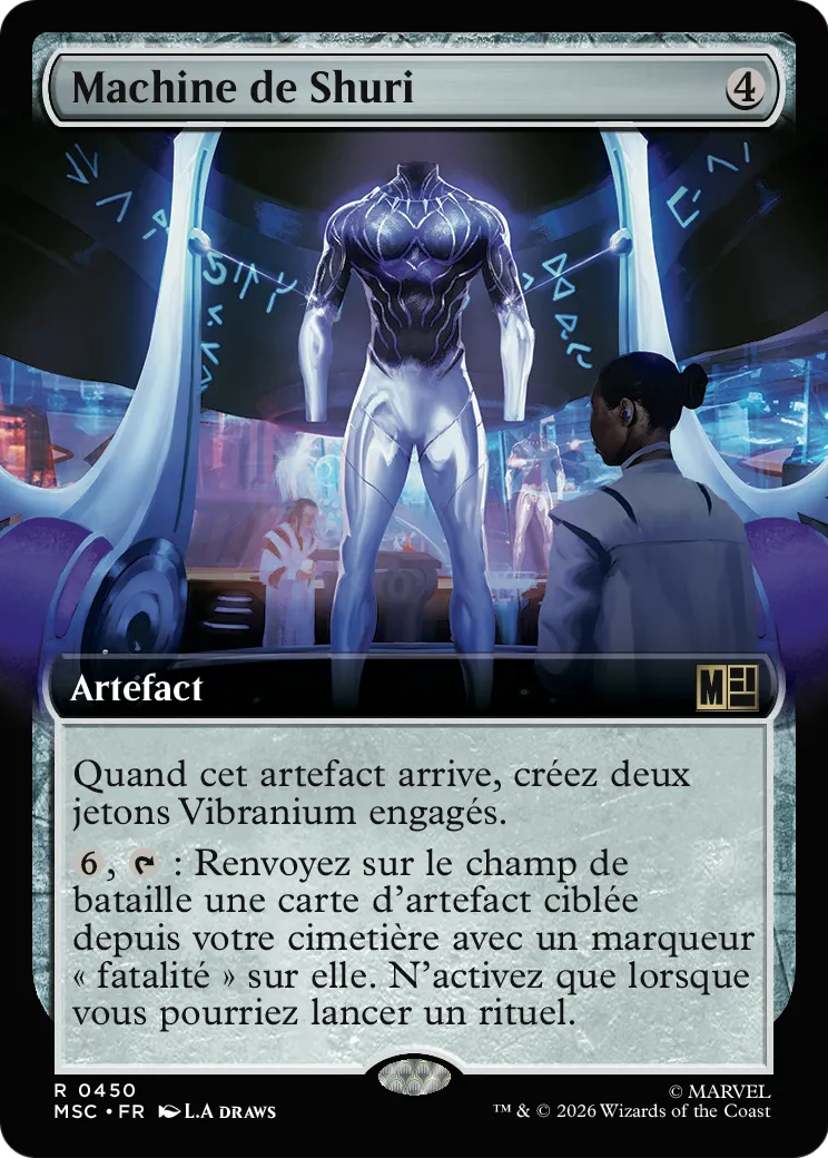 Machine de Shuri — Marvel Super Heroes Commander — Magic: The Gathering