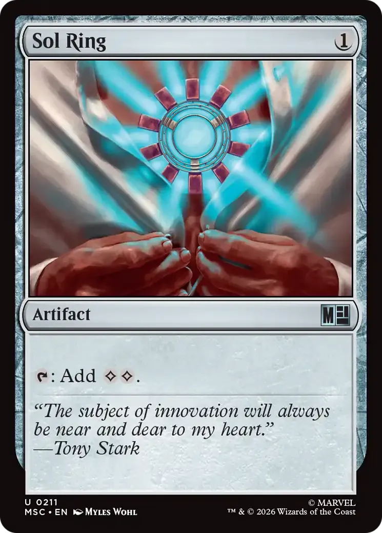 Anneau solaire — Marvel Super Heroes Commander — Magic: The Gathering