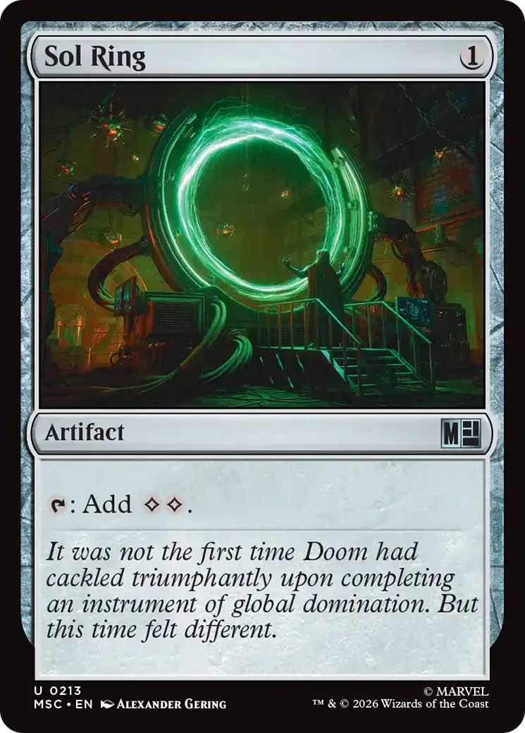 Anneau solaire — Marvel Super Heroes Commander — Magic: The Gathering