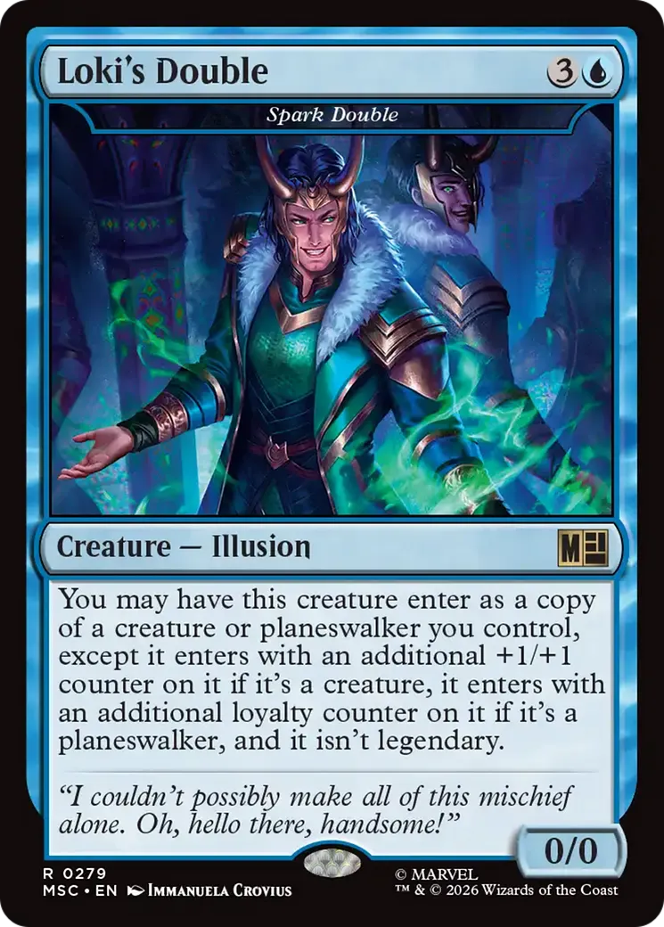 Spark Double — Marvel Super Heroes Commander — Magic: The Gathering