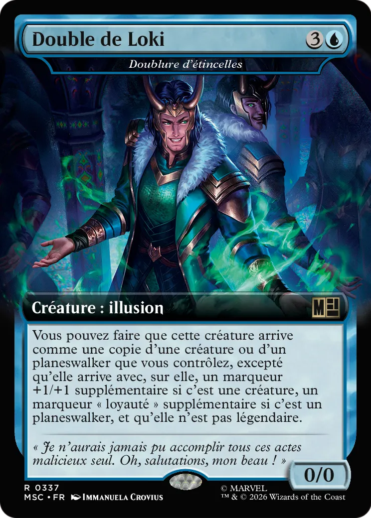 Doublure d'étincelles — Marvel Super Heroes Commander — Magic: The Gathering