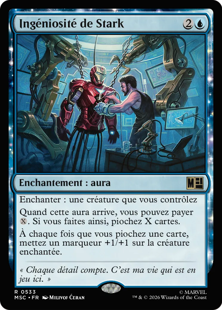 Ingéniosité de Stark — Marvel Super Heroes Commander — Magic: The Gathering