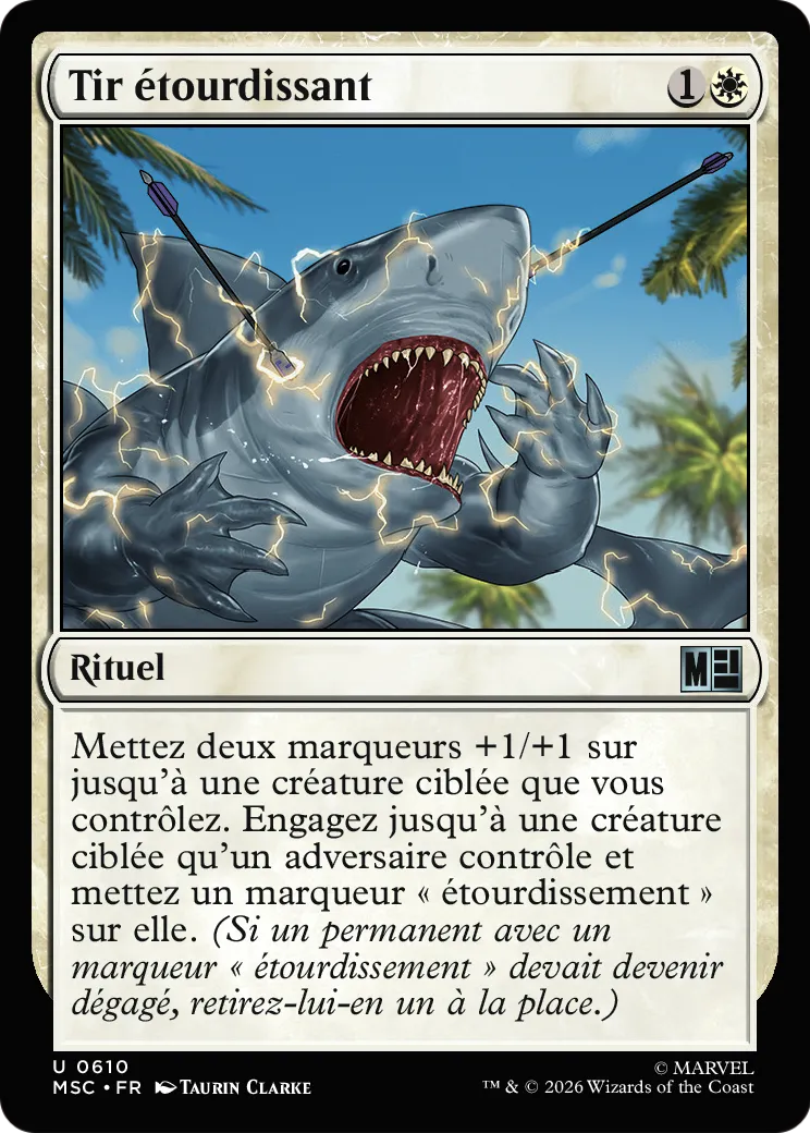 Tir étourdissant — Marvel Super Heroes Commander — Magic: The Gathering
