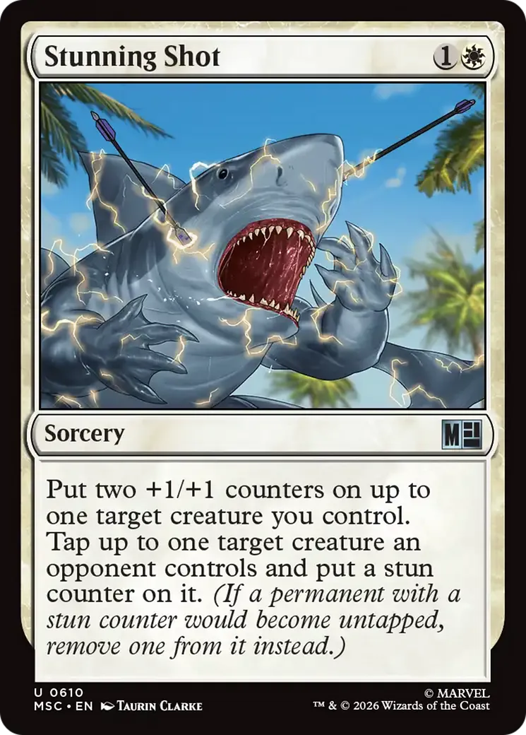 Tir étourdissant — Marvel Super Heroes Commander — Magic: The Gathering