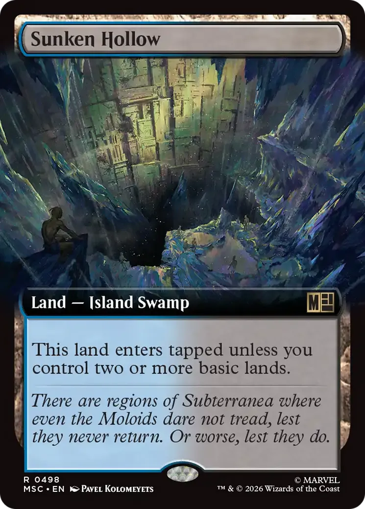 Sunken Hollow — Marvel Super Heroes Commander — Magic: The Gathering