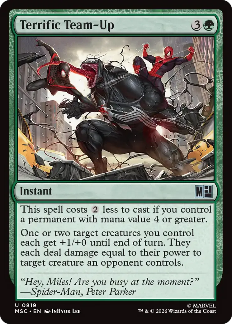 Terrific Team-Up — Marvel Super Heroes Commander — Magic: The Gathering