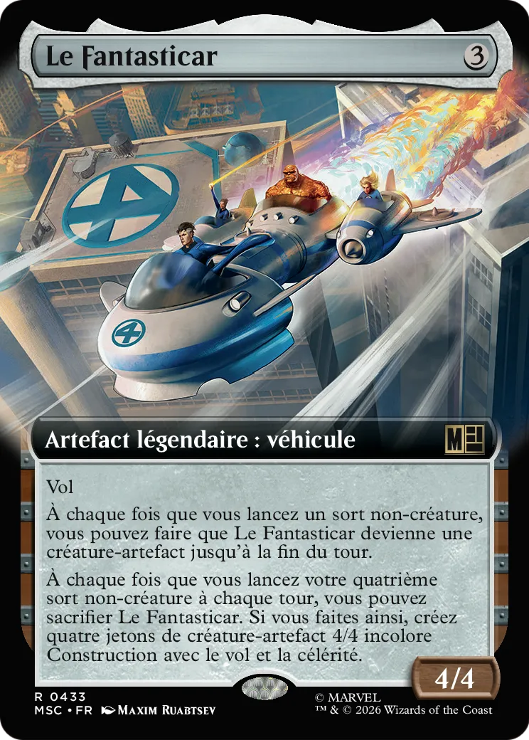 Le Fantasticar — Marvel Super Heroes Commander — Magic: The Gathering