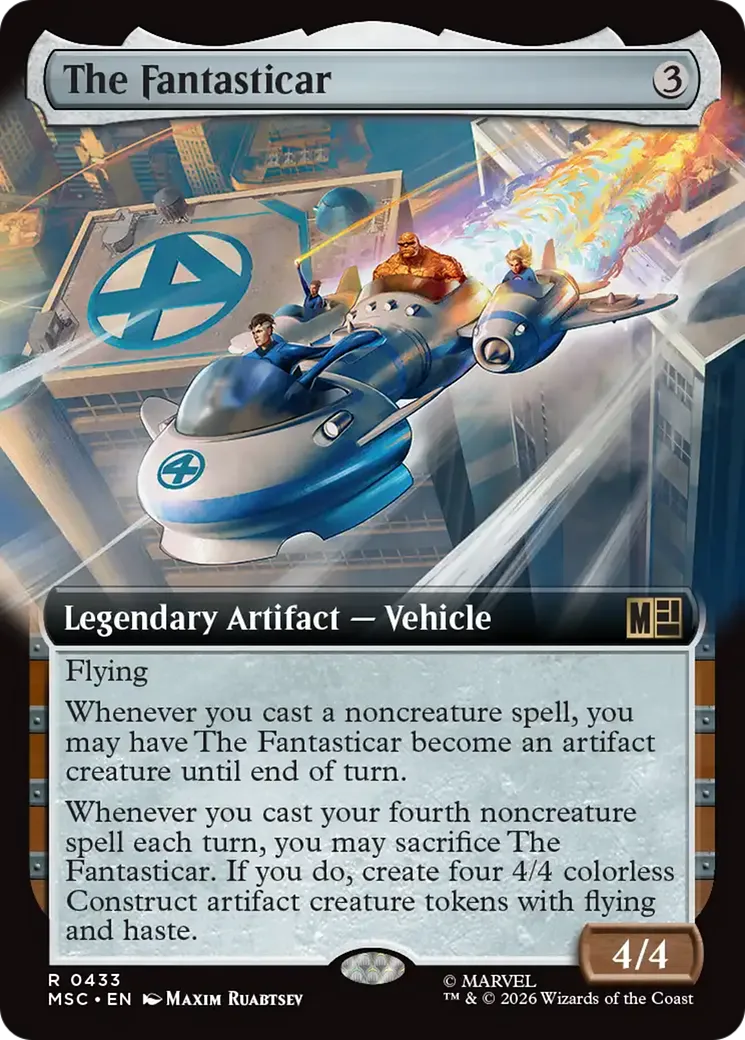The Fantasticar — Marvel Super Heroes Commander — Magic: The Gathering