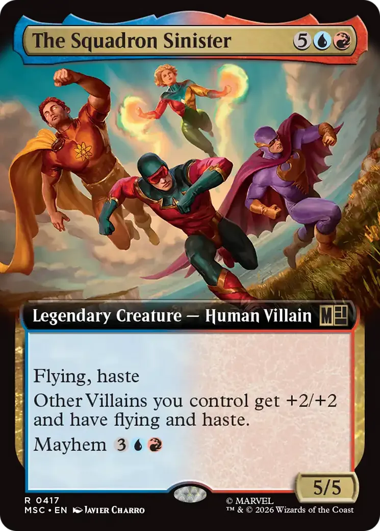 The Squadron Sinister — Marvel Super Heroes Commander — Magic: The Gathering