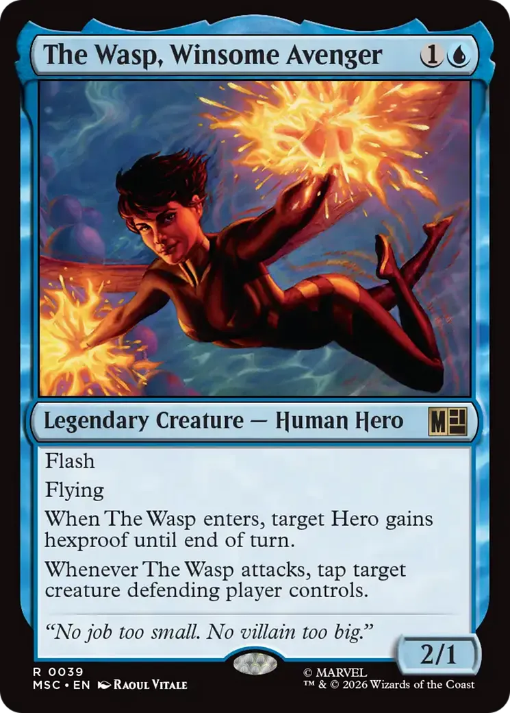 La Guêpe, Vengeur charmante — Marvel Super Heroes Commander — Magic: The Gathering