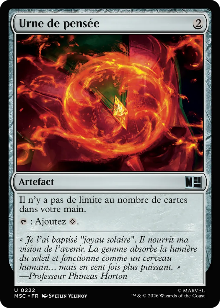 Urne de pensée — Marvel Super Heroes Commander — Magic: The Gathering