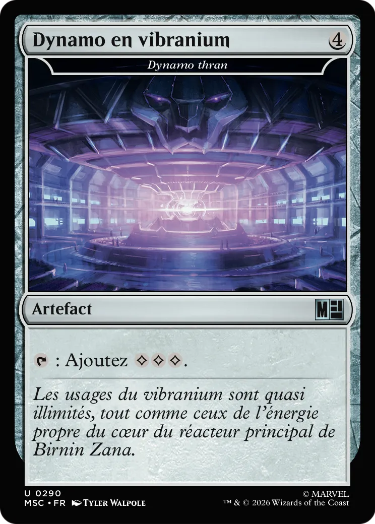 Dynamo thran — Marvel Super Heroes Commander — Magic: The Gathering