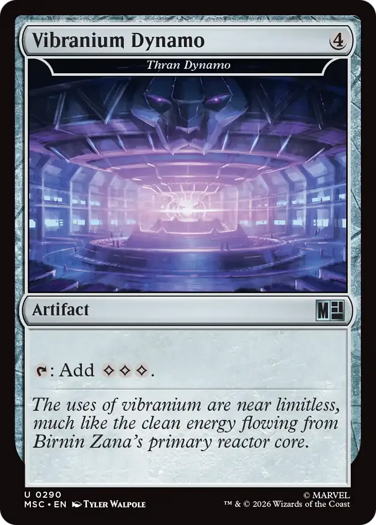 Thran Dynamo — Marvel Super Heroes Commander — Magic: The Gathering
