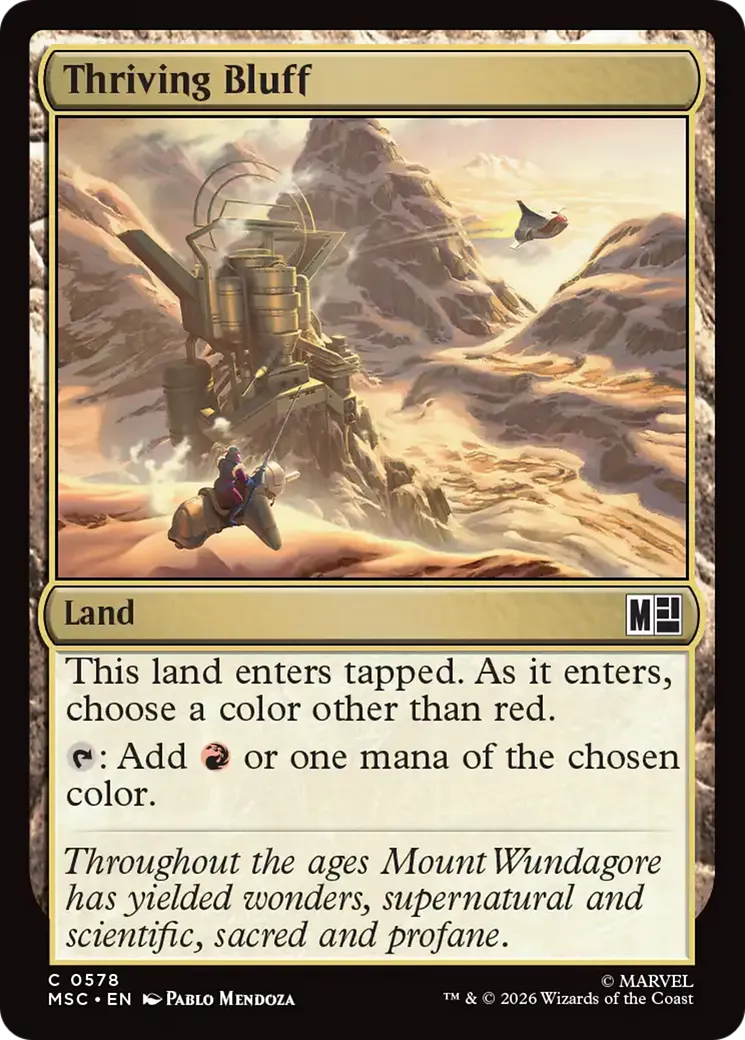 Promontoire prospère — Marvel Super Heroes Commander — Magic: The Gathering