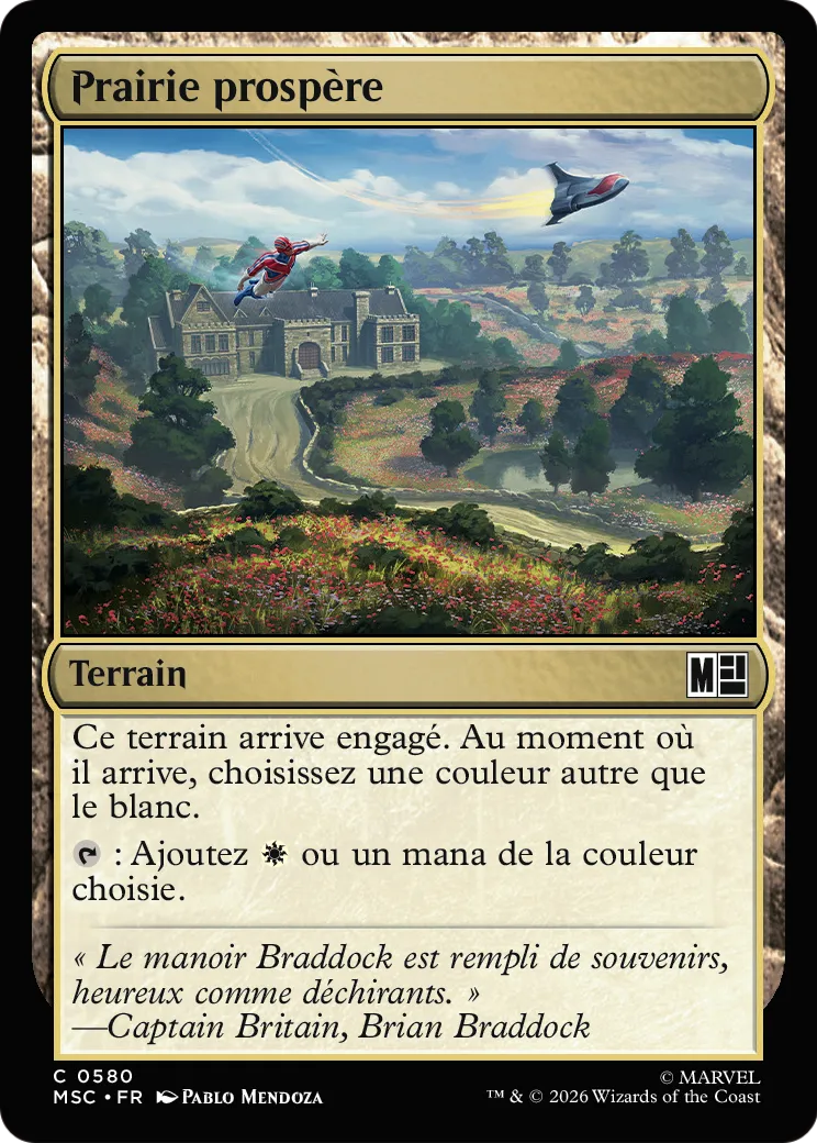 Prairie prospère — Marvel Super Heroes Commander — Magic: The Gathering