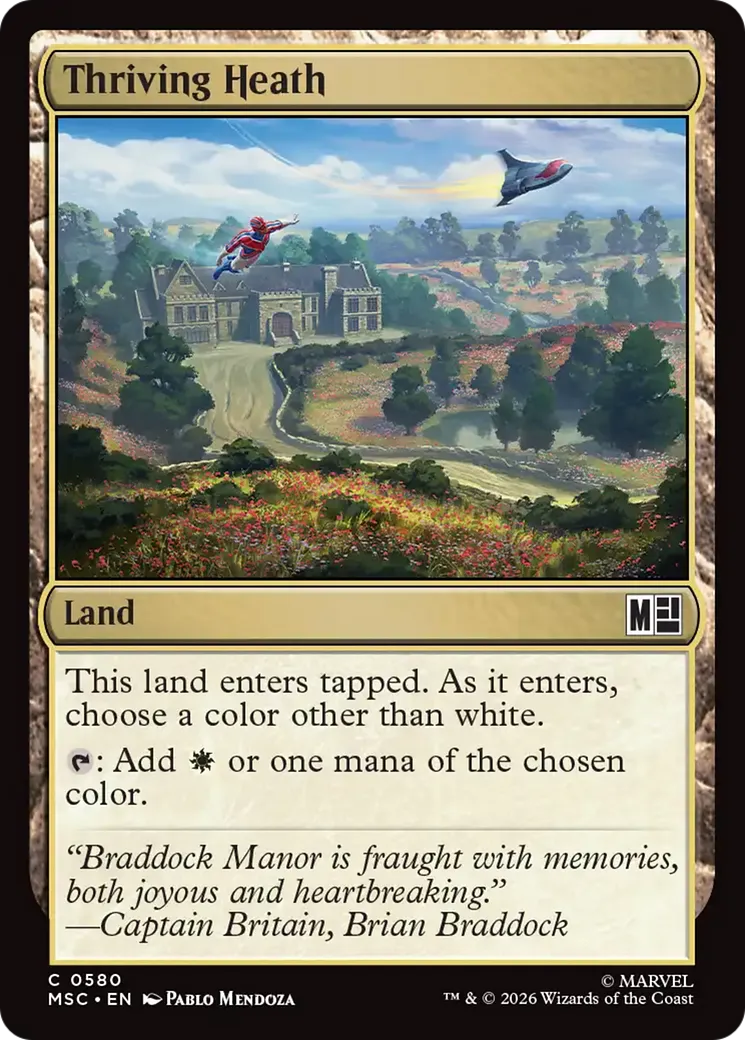 Prairie prospère — Marvel Super Heroes Commander — Magic: The Gathering