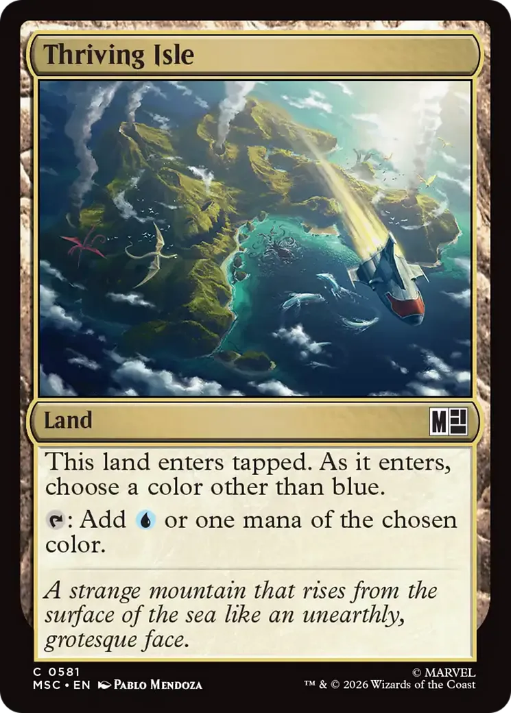 Île prospère — Marvel Super Heroes Commander — Magic: The Gathering